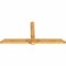 Ekena Millwork Eugene Rough Sawn Timber Gable Bracket, Western Red Cedar, 96"W x 44"H x 4"D x 6"F, 11/12 Pitch GBW096X44X0406EUG00RWR - alternate 5